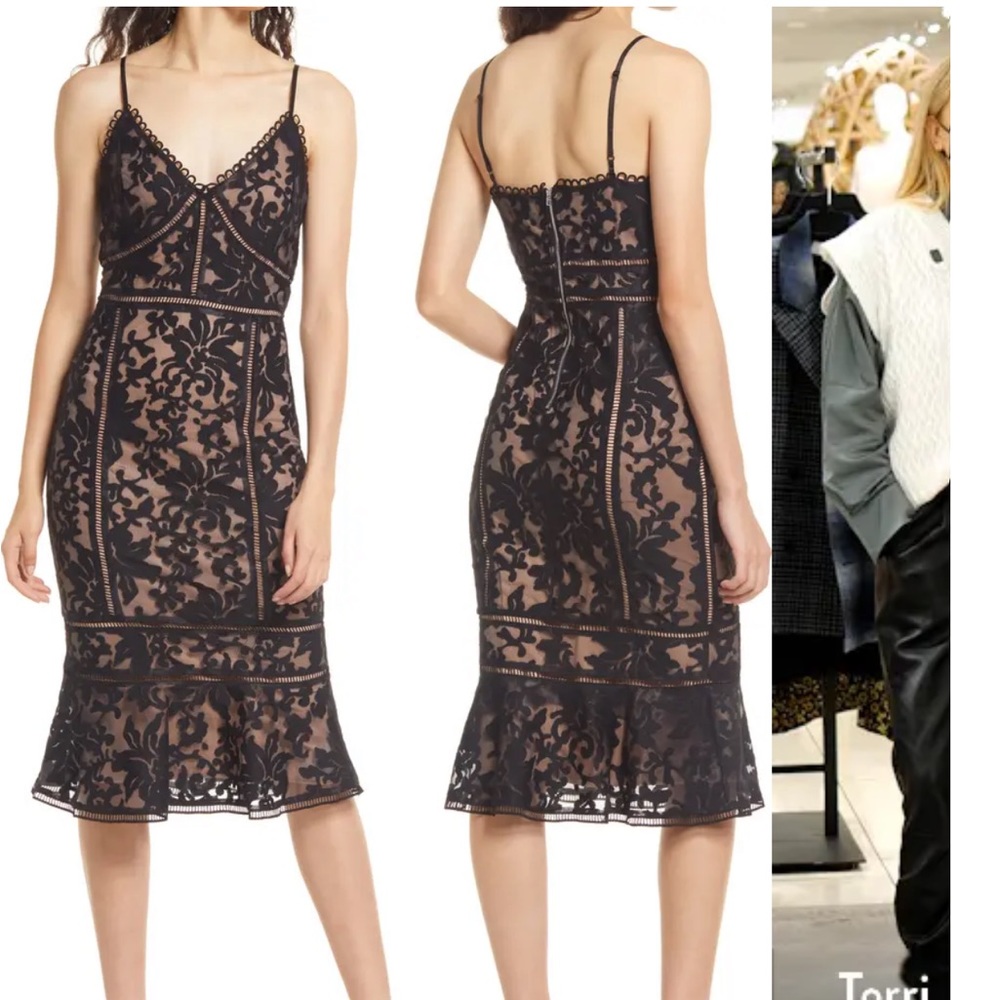 Lulus Trumpet Dress NWOT